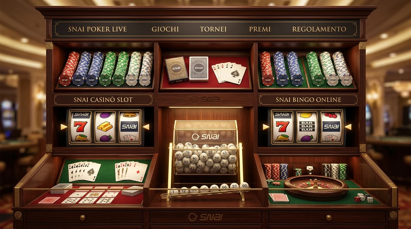 snai poker — SNAI Poker: Limiti e Supporto